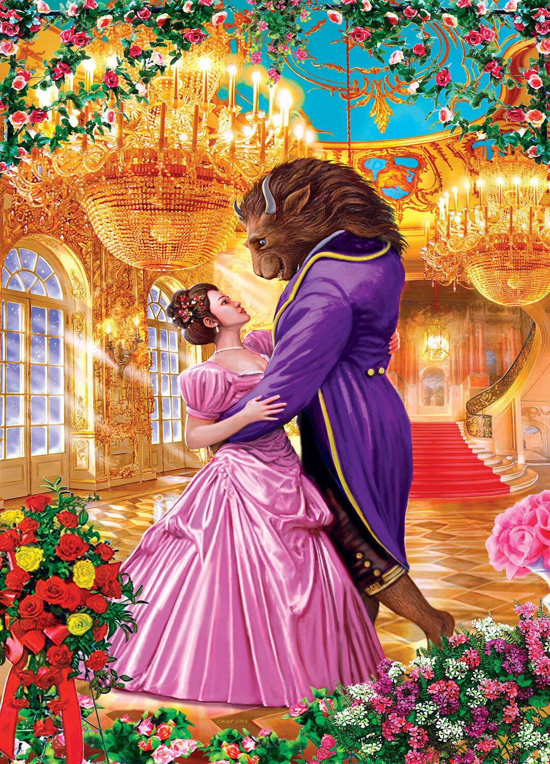 Classic Fairytales - Beauty and the Beast 1000 Piece Puzzle