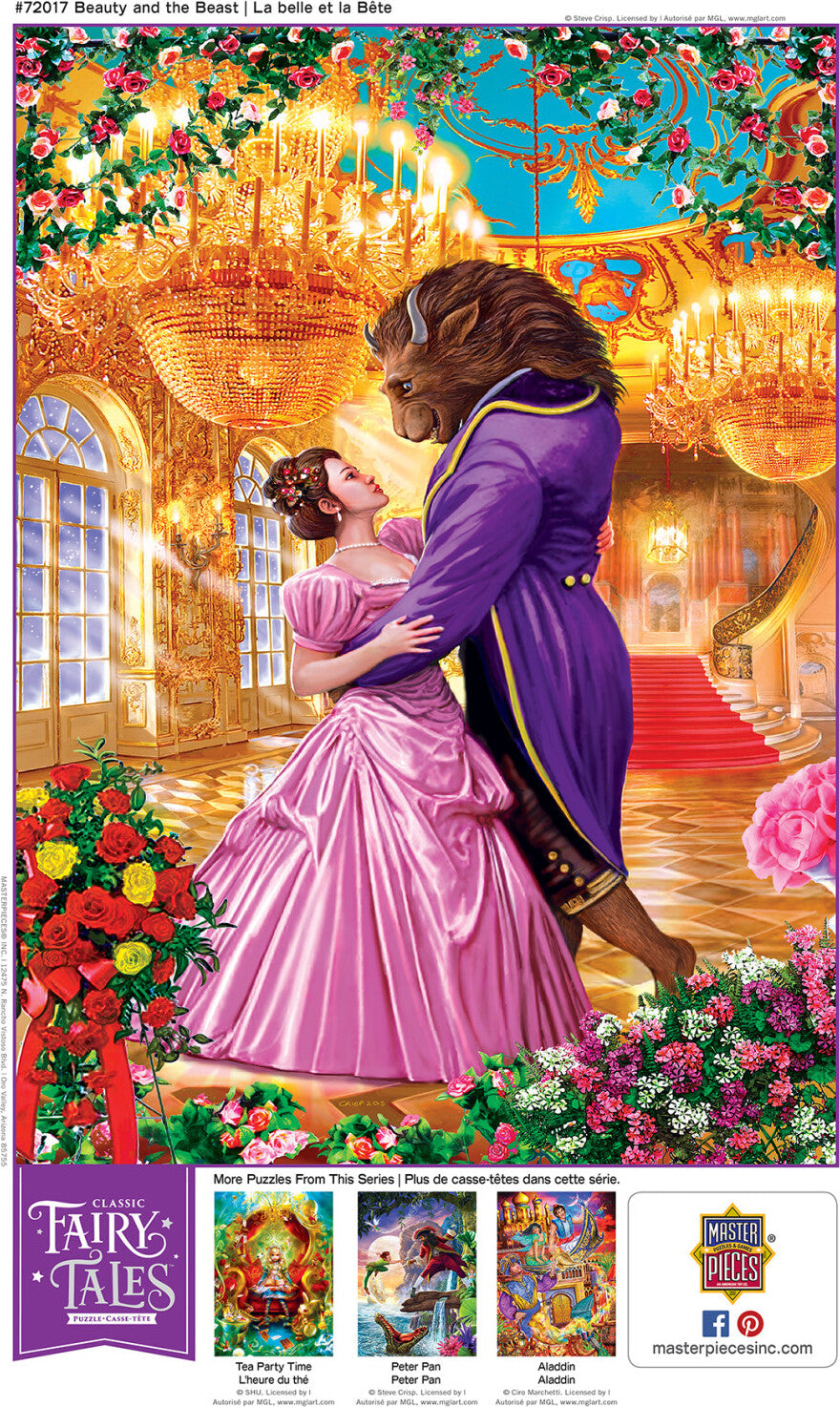 Classic Fairytales - Beauty and the Beast 1000 Piece Puzzle