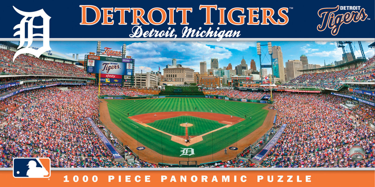 Detroit Tigers MLB 1000pc Panoramic Puzzle