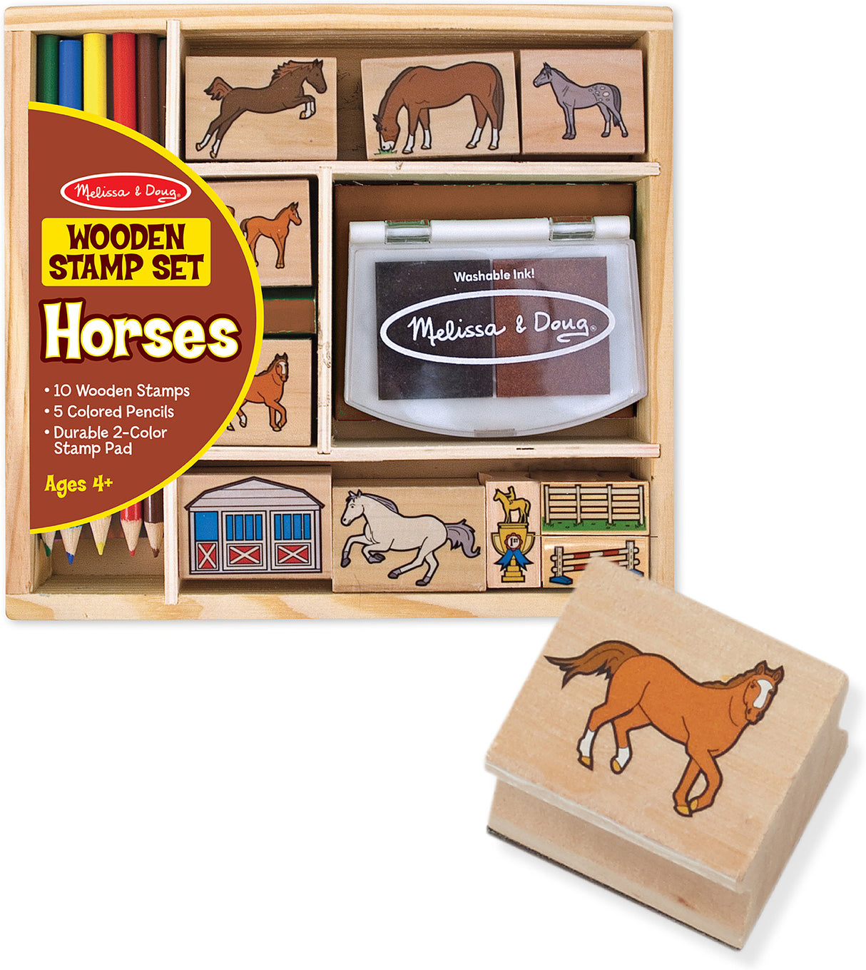 Horse Stable Stamp Set