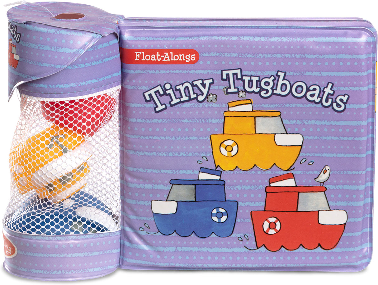 Tiny Tug Boats Float along