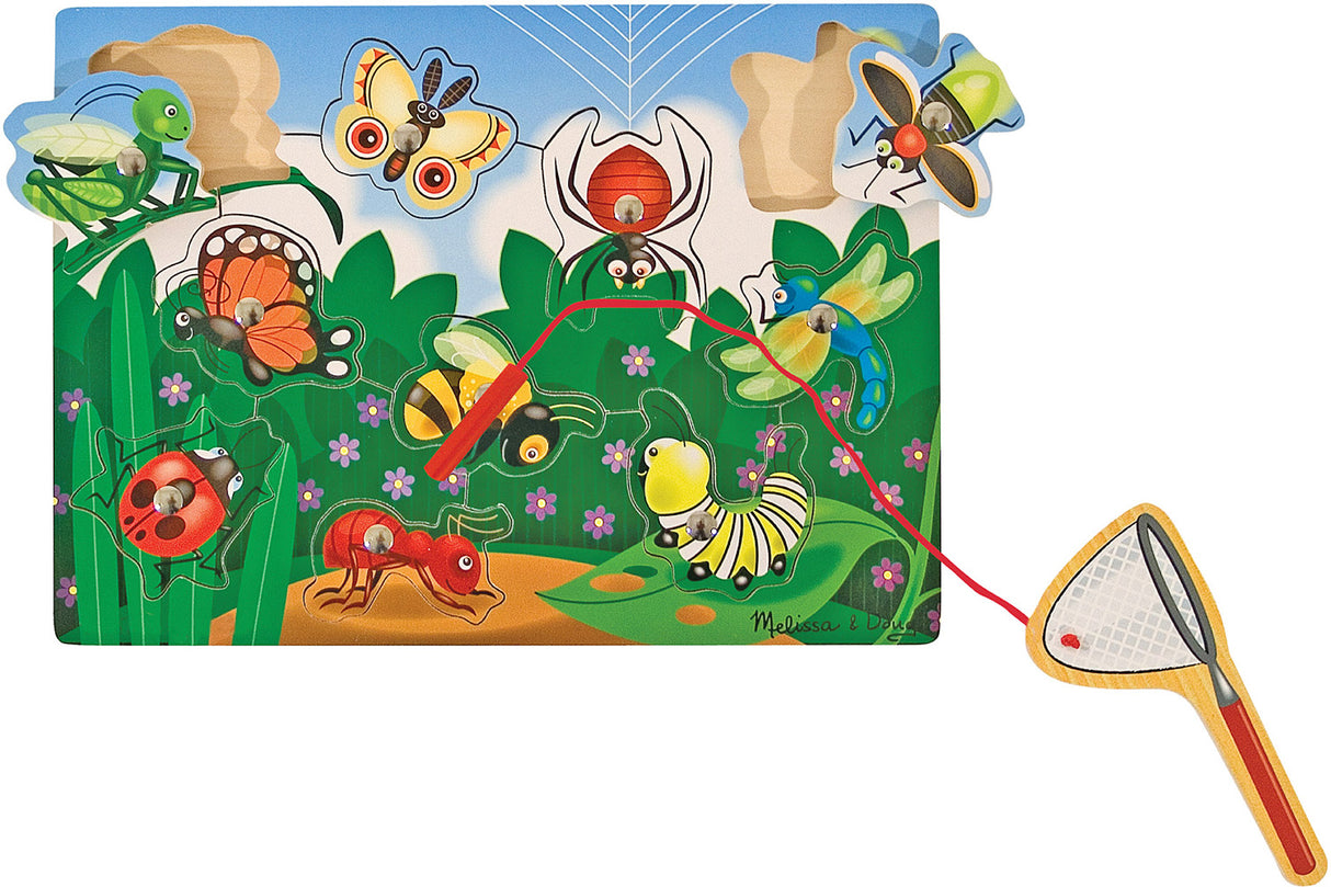 Bug-catching Magnetic Puzzle Game