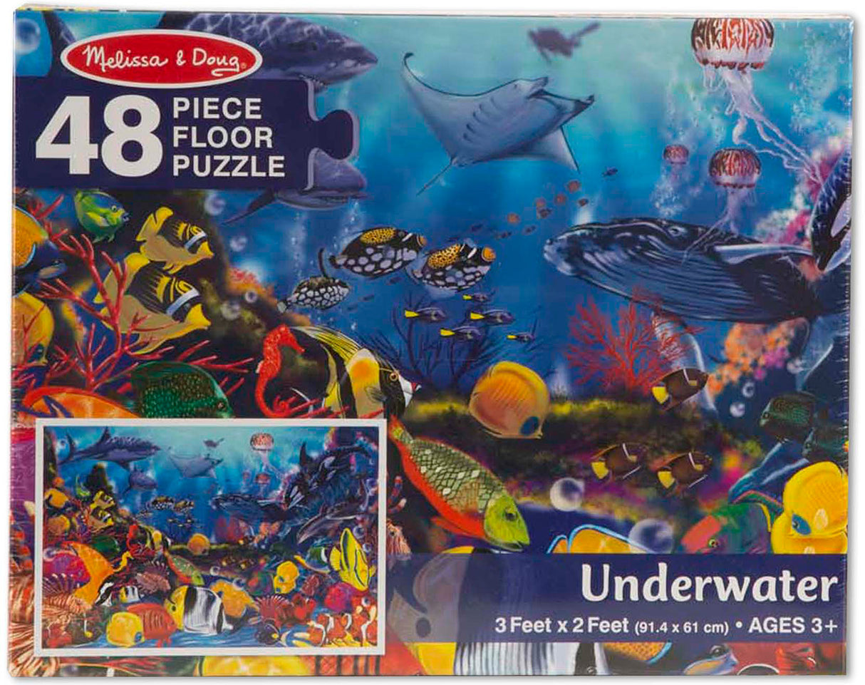 Floor Puzzle 48 pc Underwater