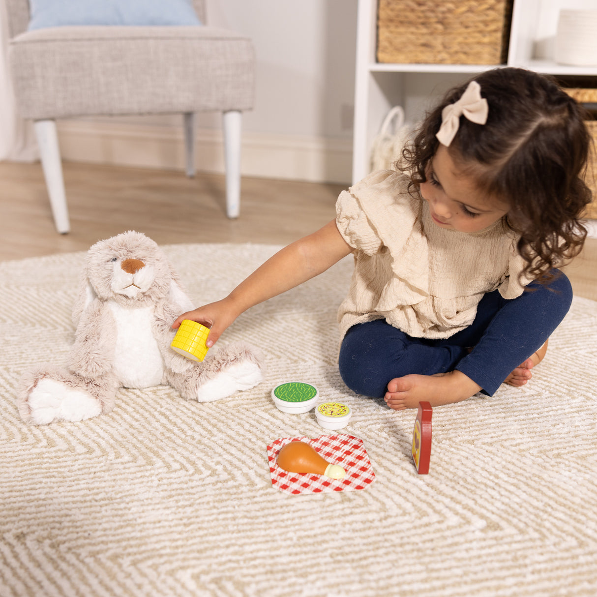 Dinner Picnic Box Play Food Set