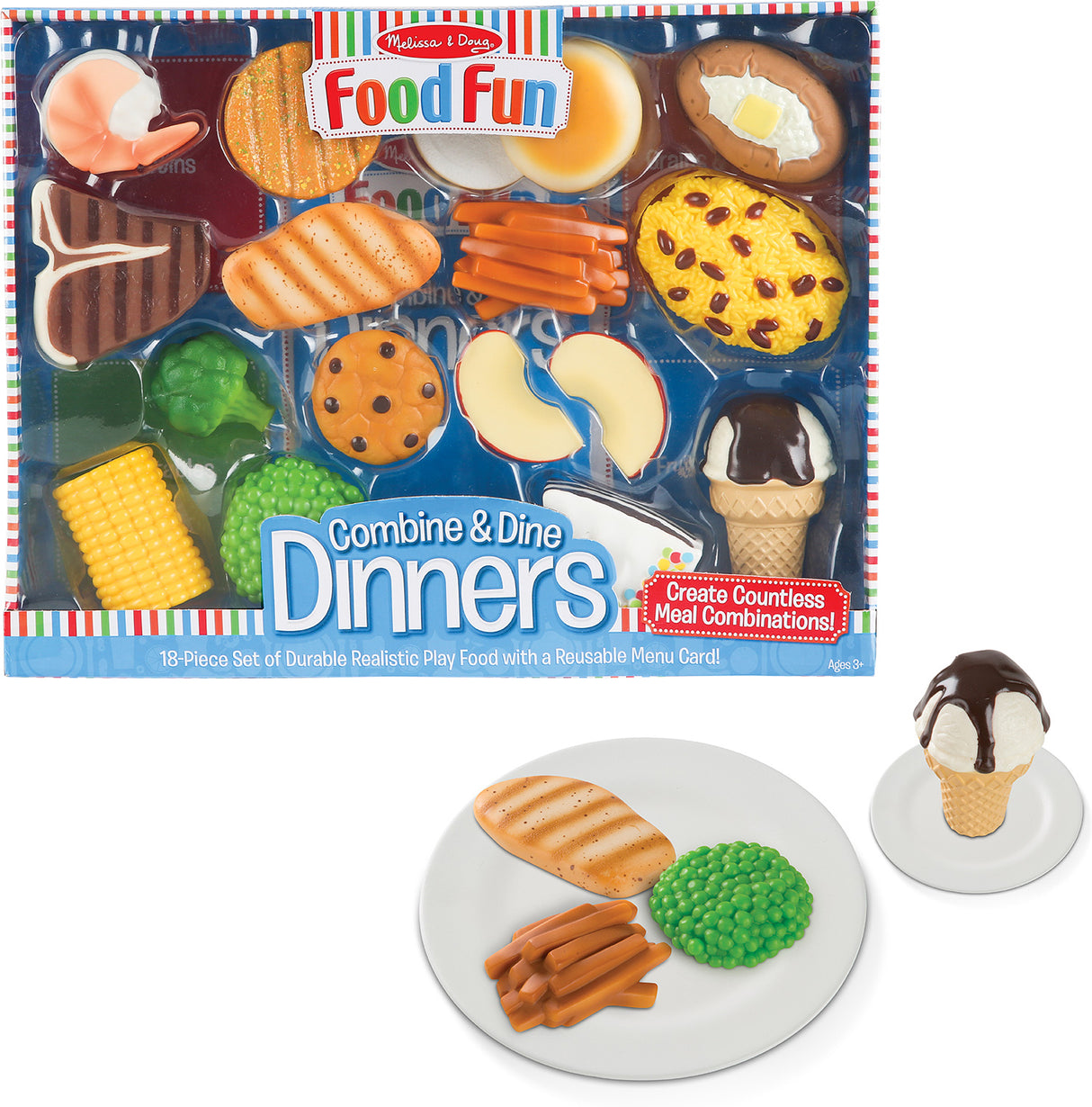 Food Fun Combine and Dine Blue