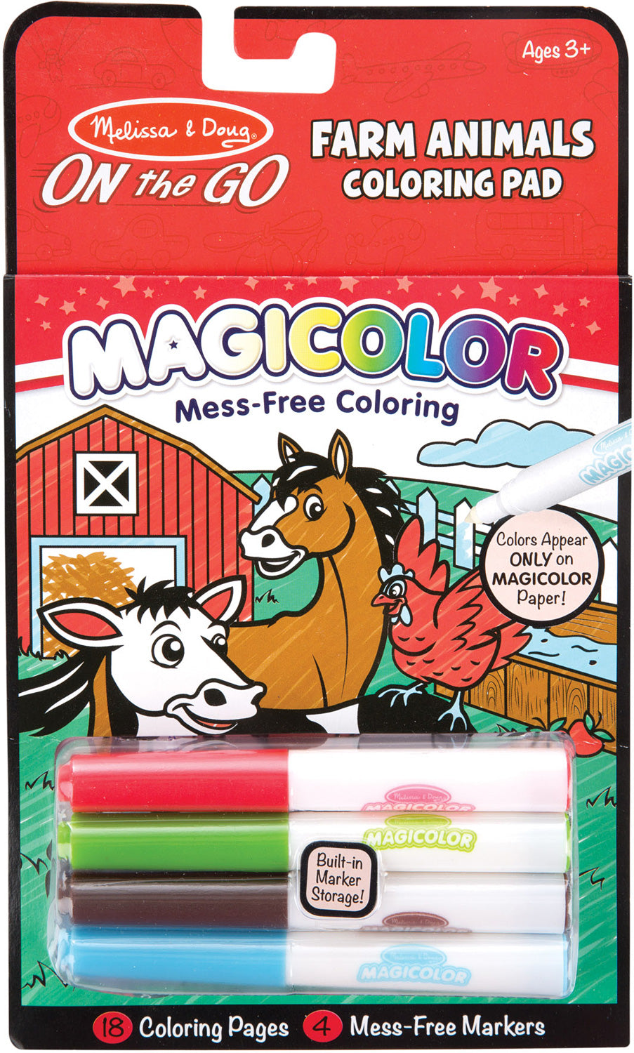 Farm Animals Coloring Pad