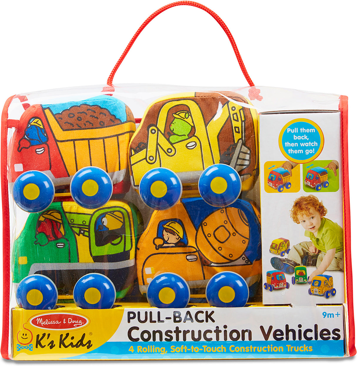 Pull Back Construction Vehicles