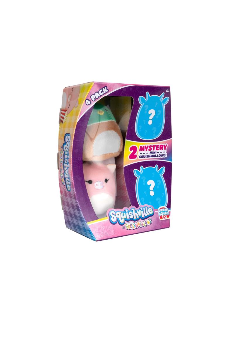 Squishville Mini Plush 4 pk