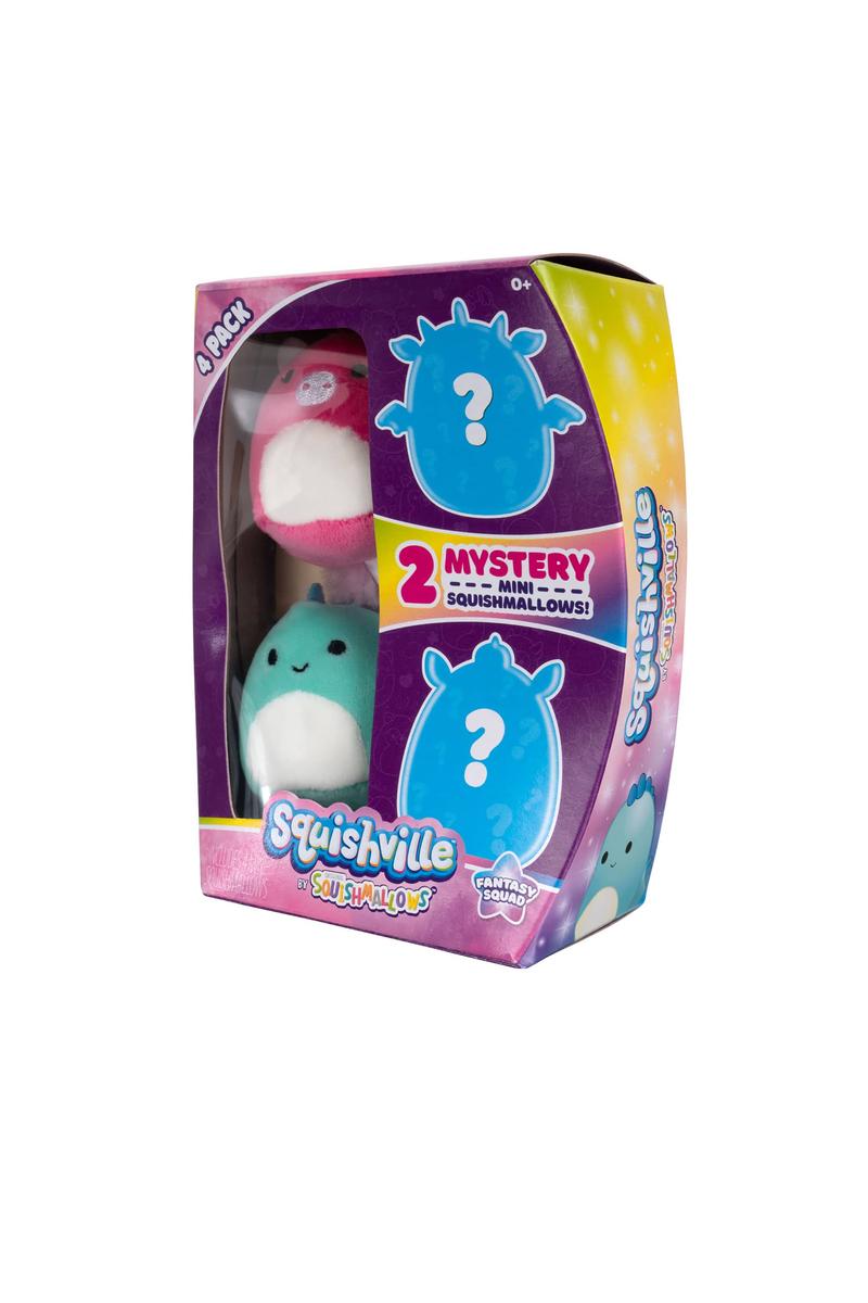 Squishville Mini Plush 4 pk
