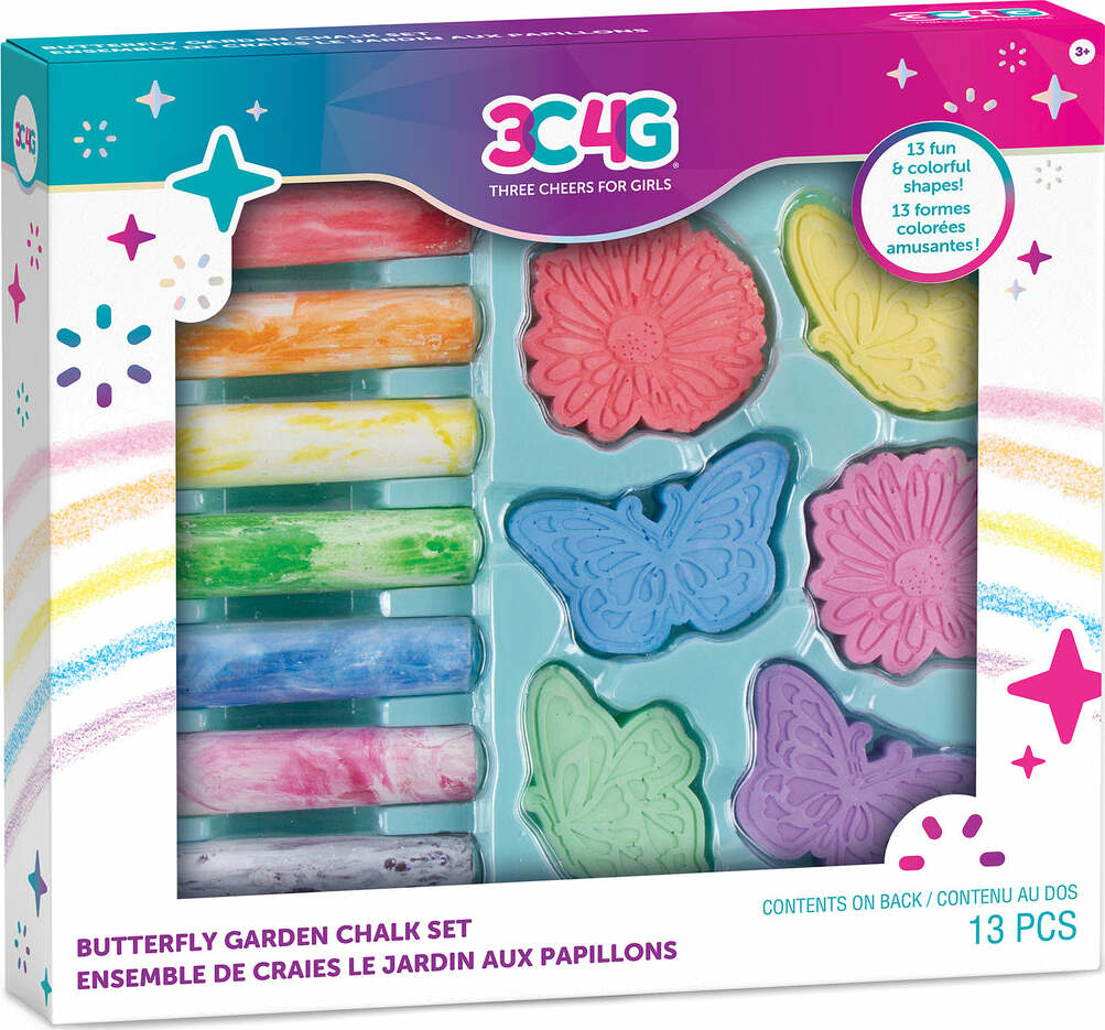 Butterfly Garden Chalk Set
