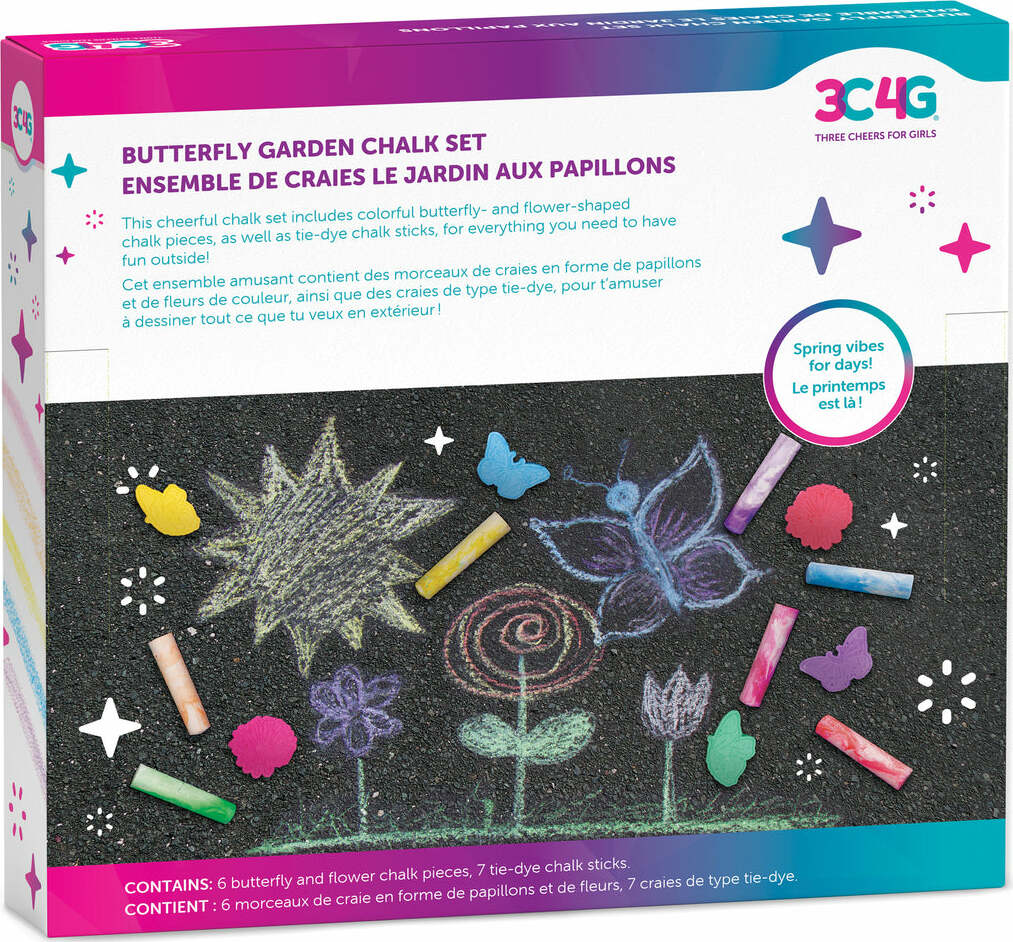 Butterfly Garden Chalk Set