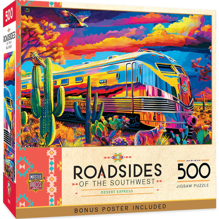 500 pc Desert Express Roadsides