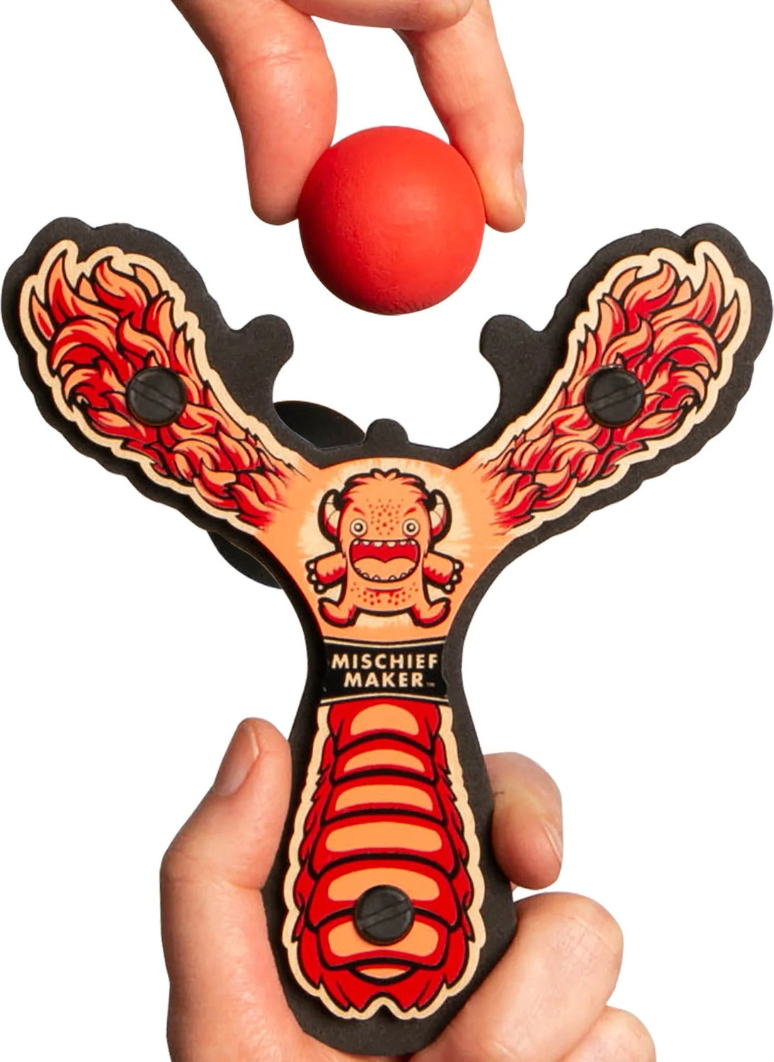 Mischief Maker Slingshot - Monster (Red)