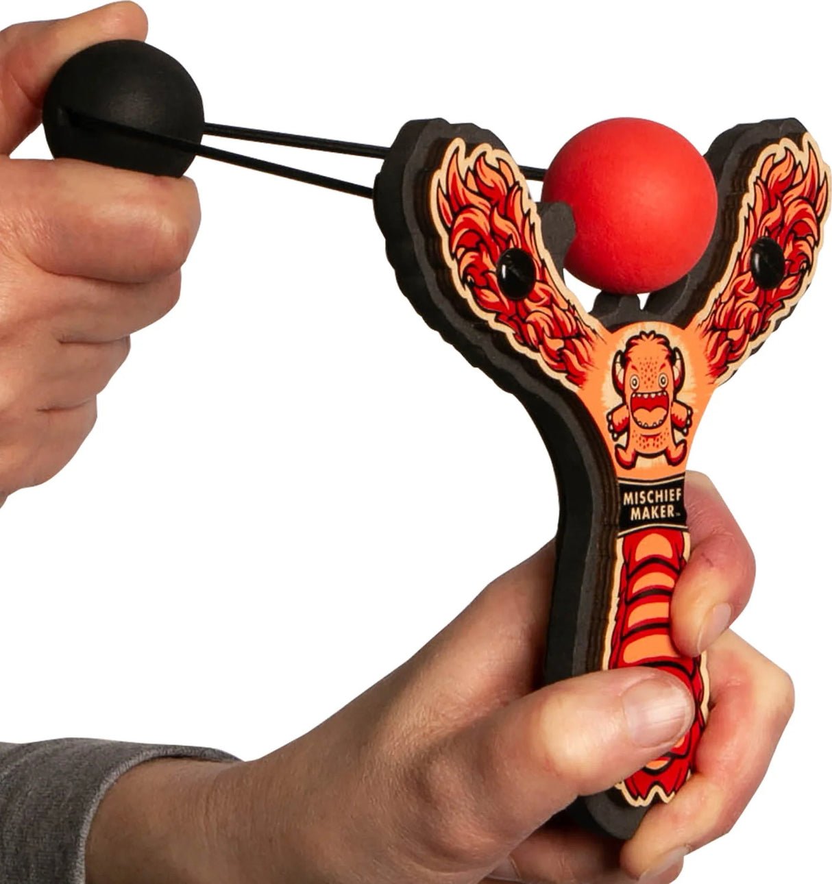 Mischief Maker Slingshot - Monster (Red)