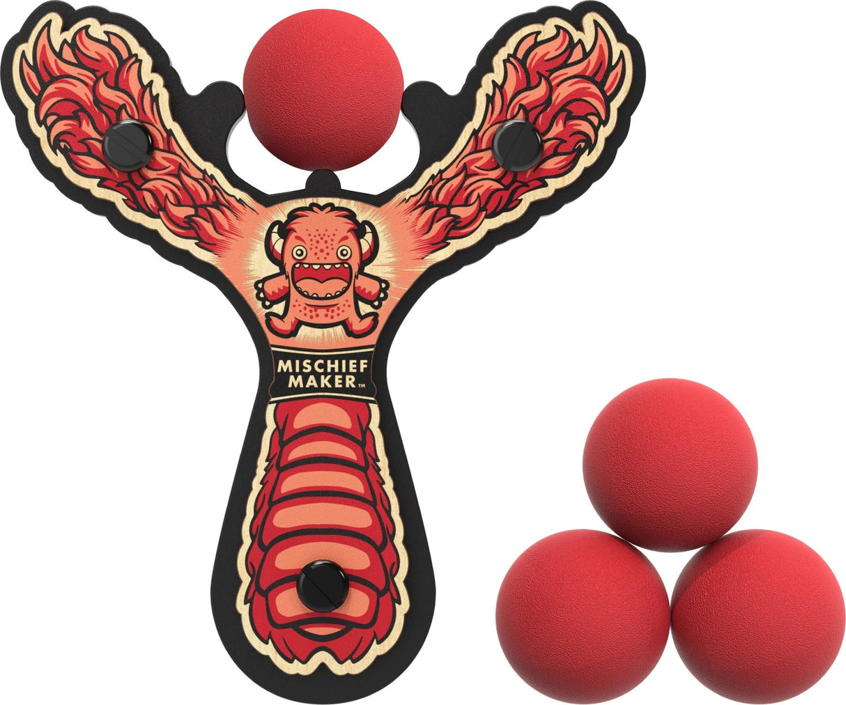 Mischief Maker Slingshot - Monster (Red)