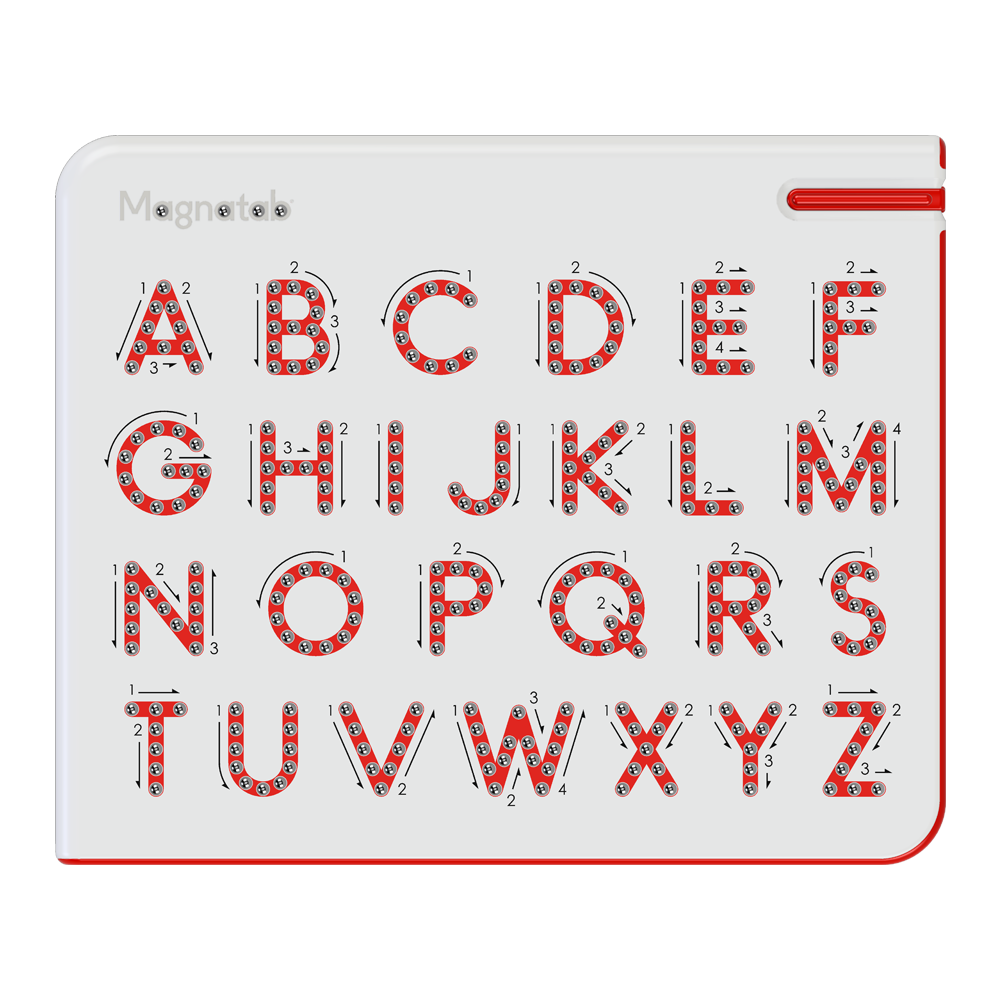 A to Z Uppercase Magnatab