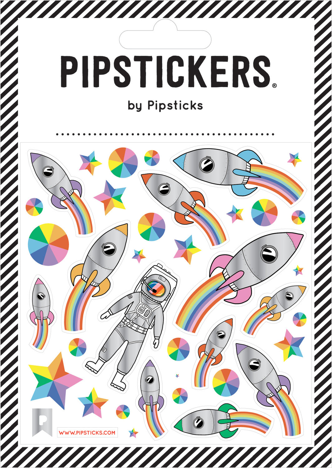 Stickers - Houston...We Have A Rainbow (4x4)