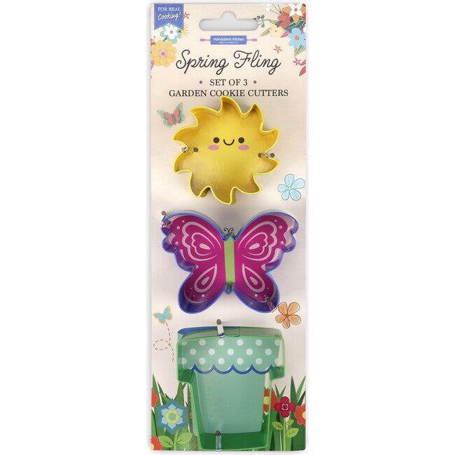 Garden Cookie Cutters Set of 3