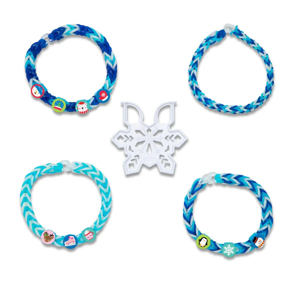 Rainbow Loom Beadmoji Bead Bracelet Kit Snowman