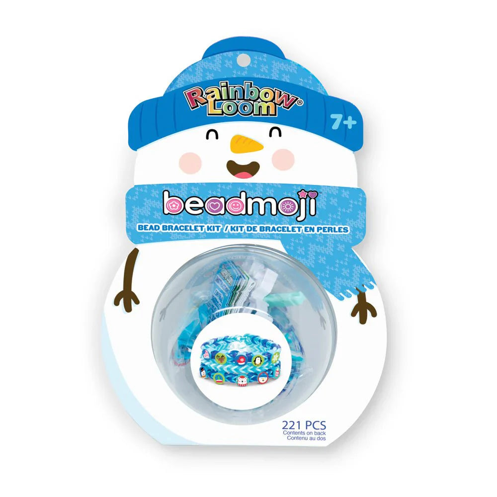 Rainbow Loom Beadmoji Bead Bracelet Kit Snowman