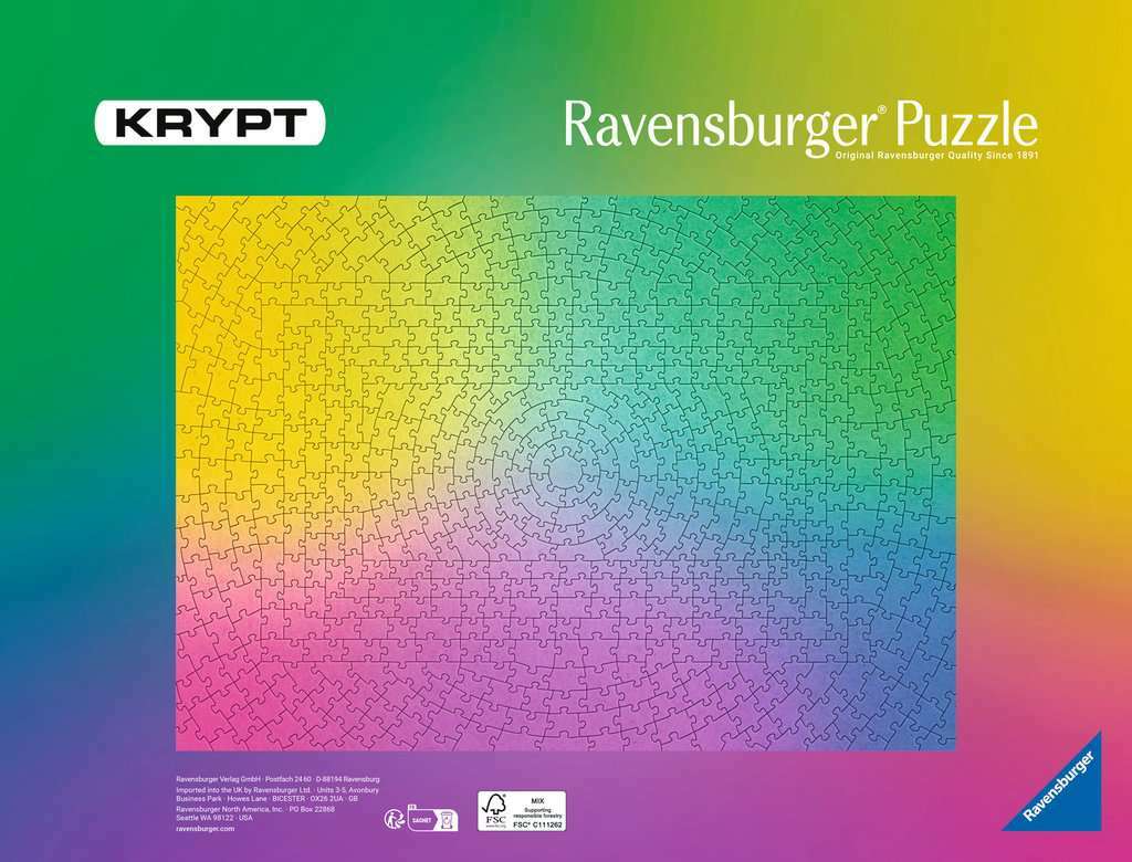 Krypt Gradient Krypt (631 Piece Puzzle)