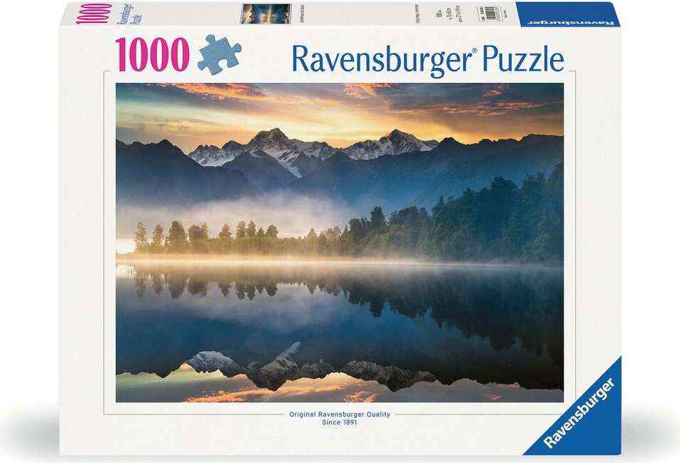 Jigsaw Puzzle SF Matheson Lake Neuseeland 1000 T. - 1000 Pieces Puzzle