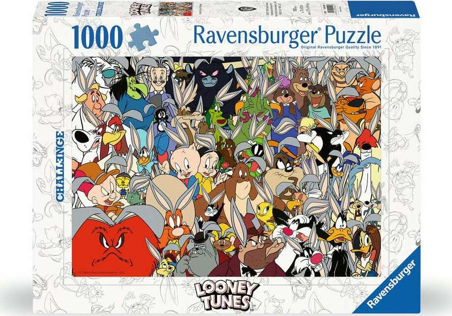 Looney Tunes - CHALLENGE (1000 Piece Puzzle)