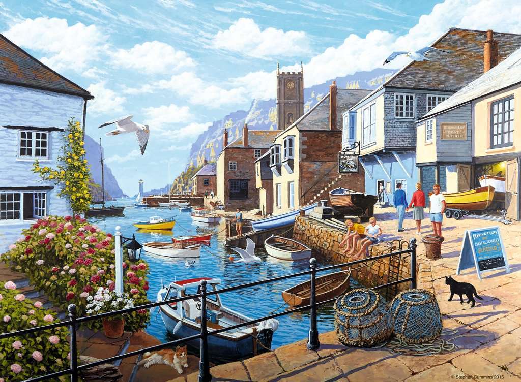 Tranquil Harbour 500 Pc Puzzle