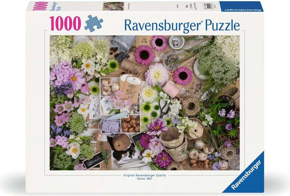 Colorful Floral Love 1000 Pc Puzzle