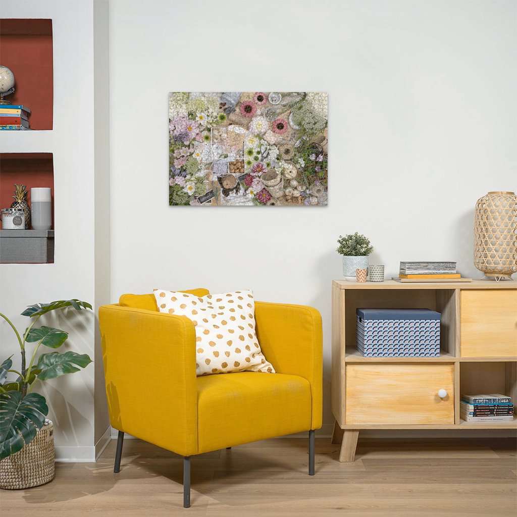 Colorful Floral Love 1000 Pc Puzzle