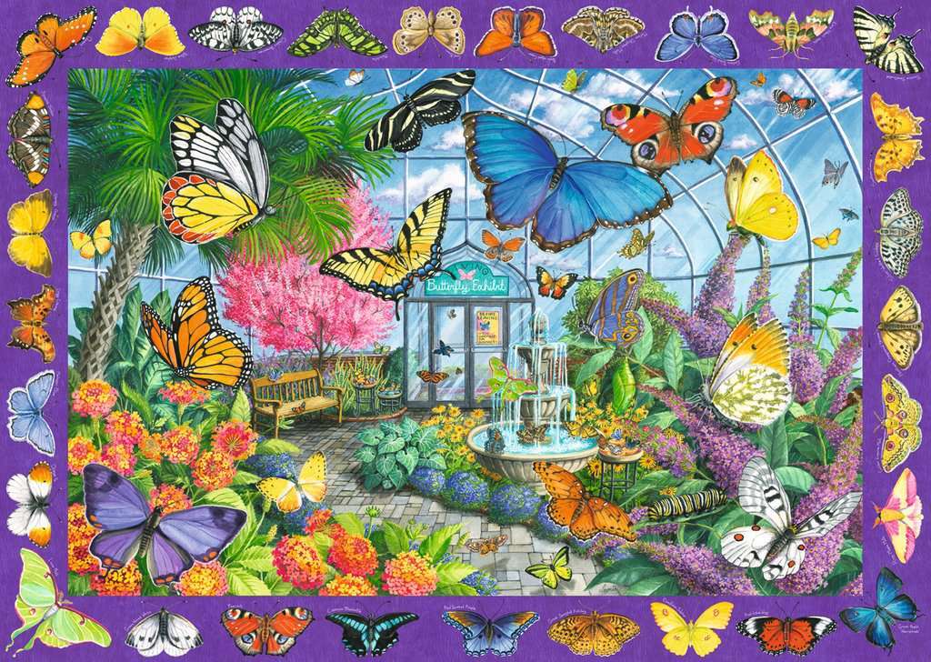 The Butterfly Place 500 Pc Puzzle LF