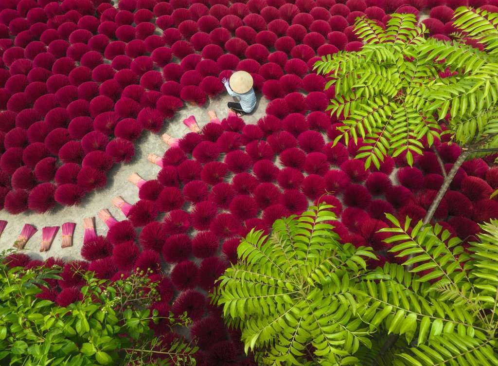A Sea of Red 500 Pc Puzzle