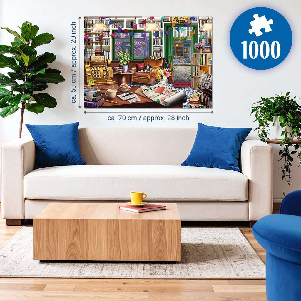 Enchanted Bookshop 1000 Pc Puzzle