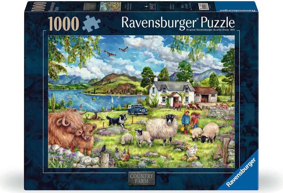 Country Farm 1000 Pc Puzzle