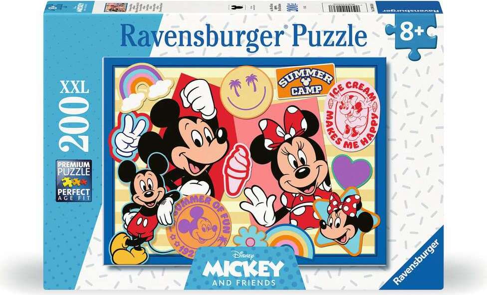 Mickey & Minnie's Road Trip! Puzzle (200 XXL pc)