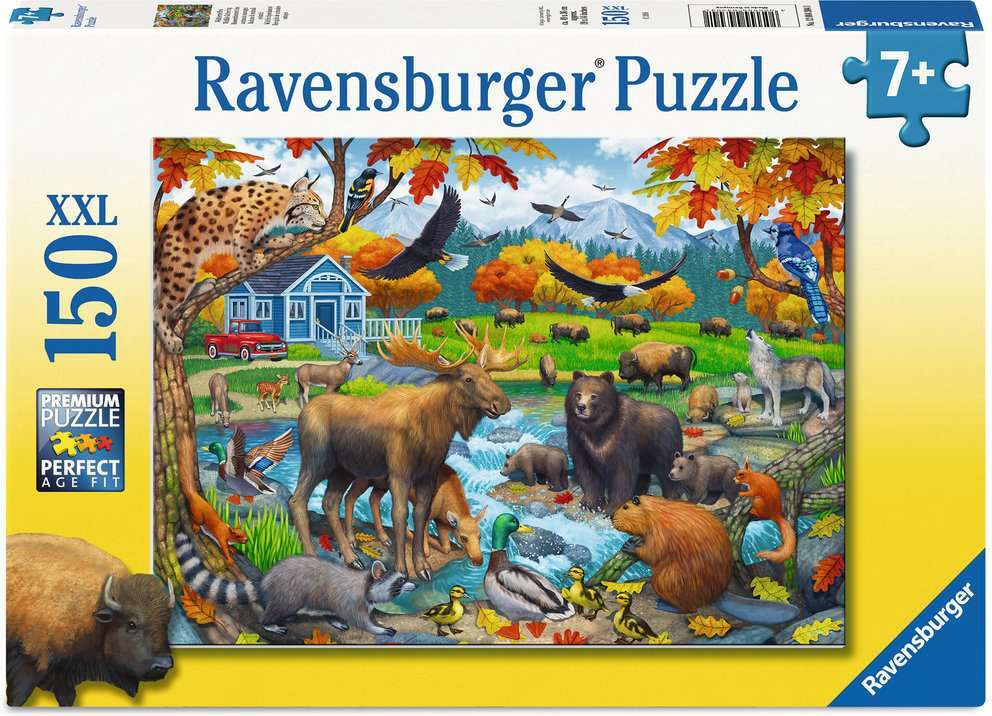 Wildlife Gathering 150 Pc XXL Puzzle