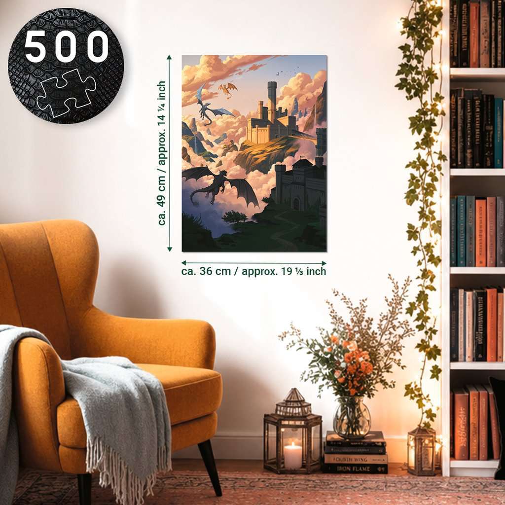 Romantasy Onyx Storm 500 pc Puzzle