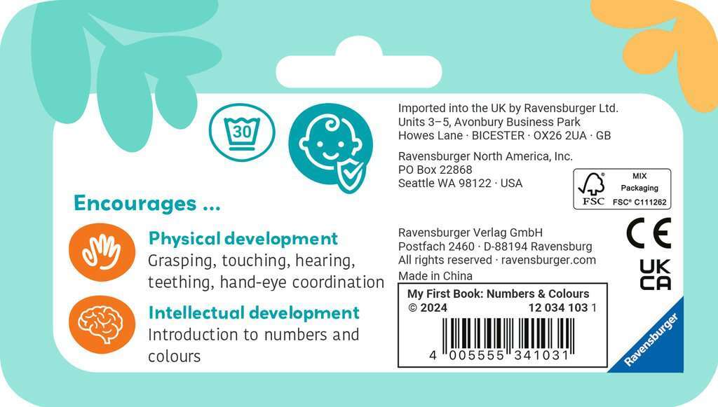 My First Book: Numbers & Colors*
