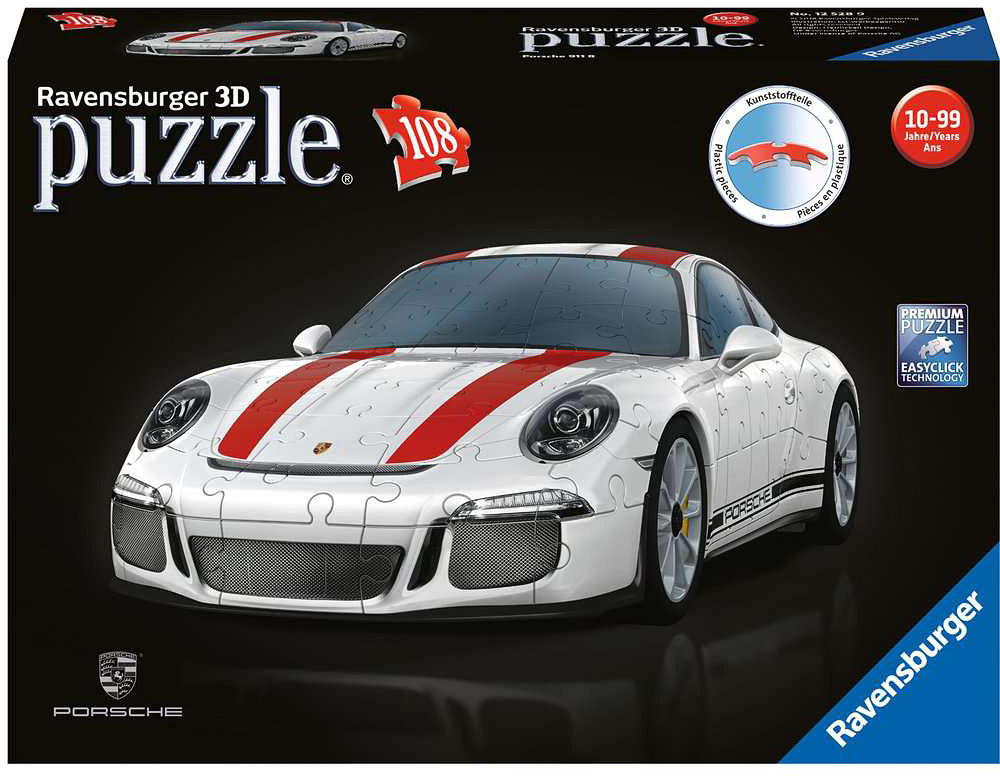 3D Porsche 911 R (108 pc Puzzle)