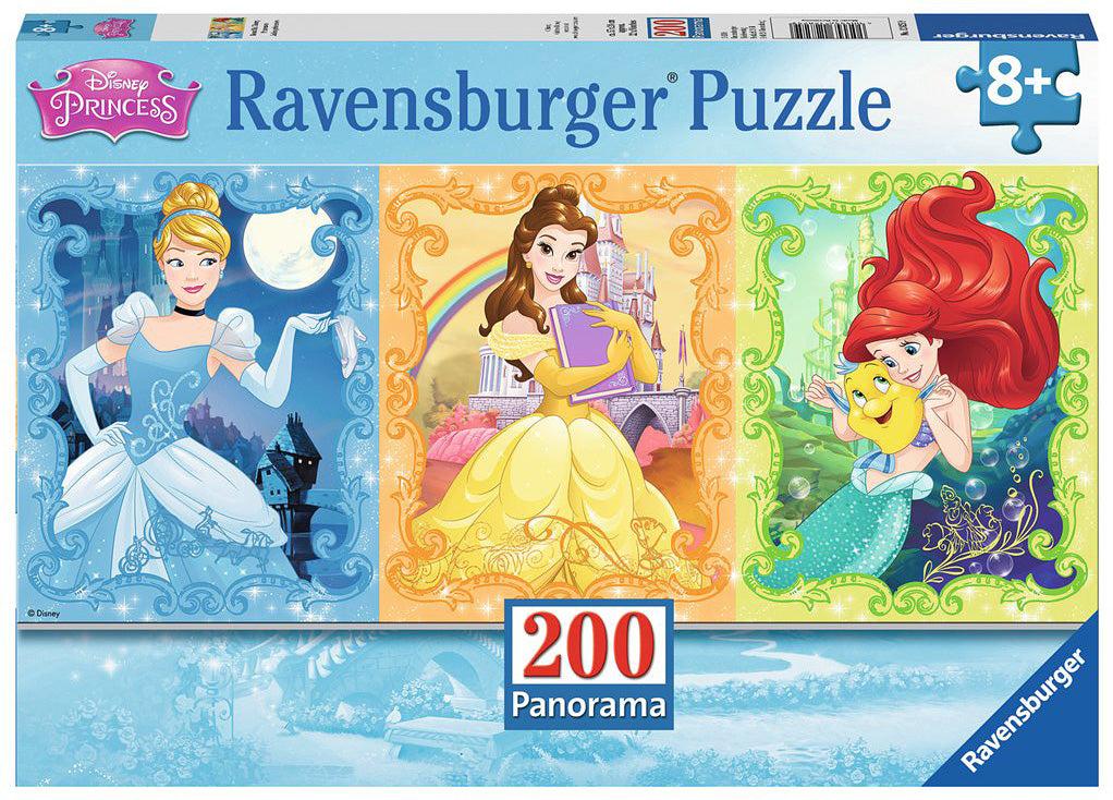 200 pc Beautiful Disney Princesses Panorama