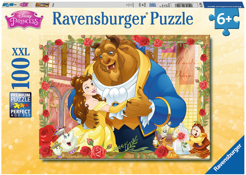 100 pc Belle & Beast Disney Princess 1