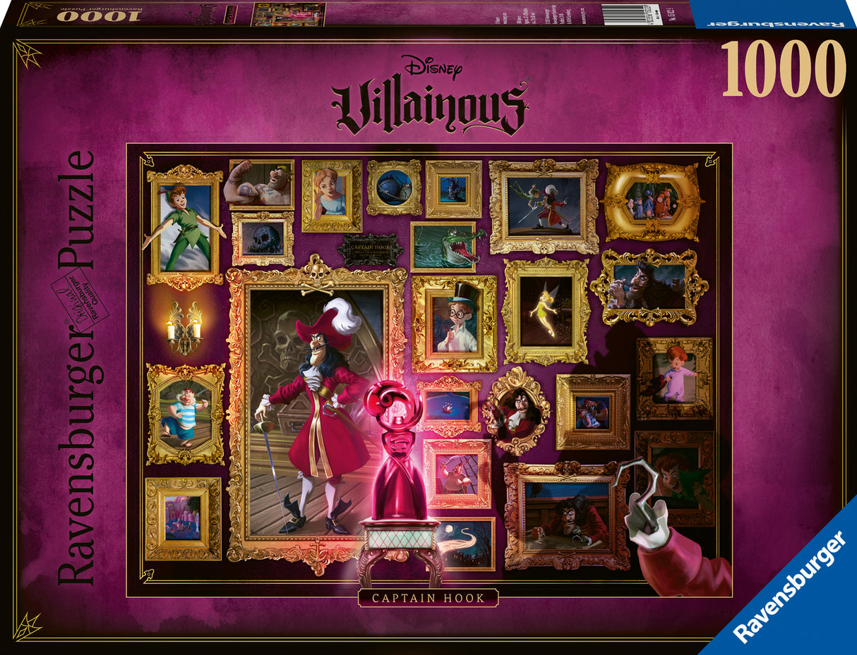 Disney Villainous: Captain Hook (1000 pc Puzzle)