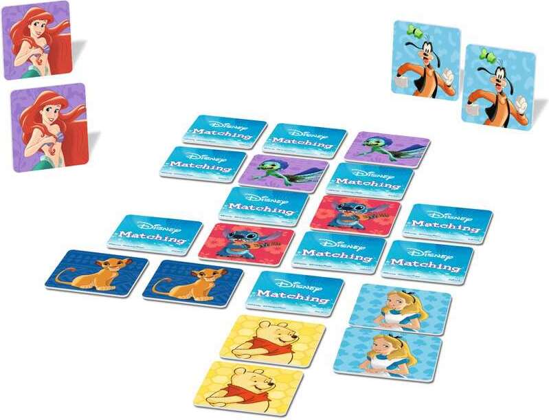 Disney Classic Matching Game - Trilingual