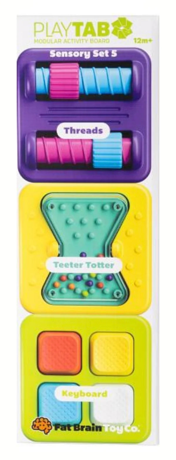 Play Tab Set 5 Threads/Teeter Totter/Keyboard