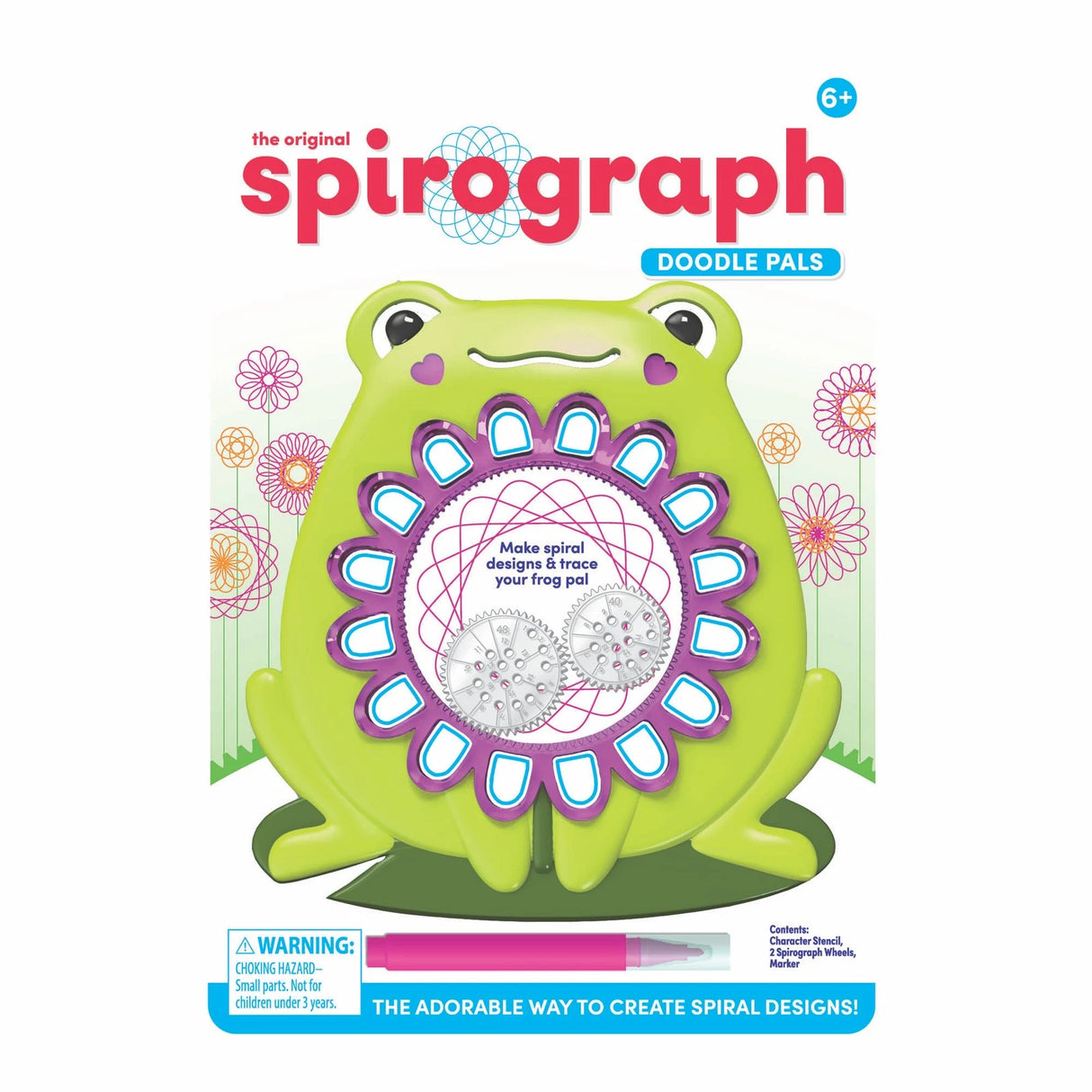 Spirograph Doodle Pals Frog