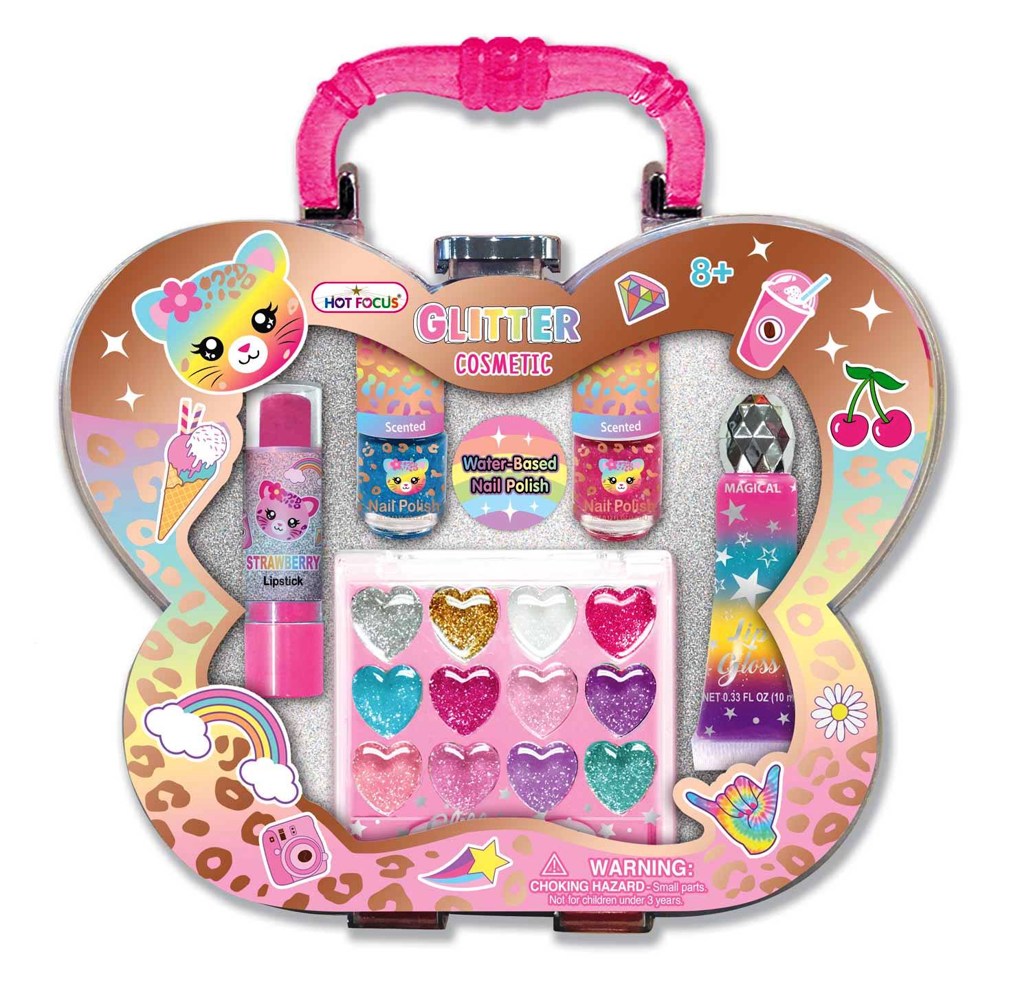 Glitter Cosmetic Leopard