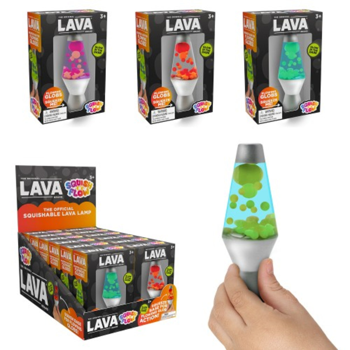 Squish N Flow Lava Lamp