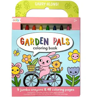 Carry Along Garden Pals Coloring Book