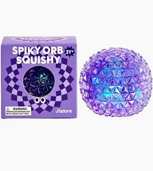 Spiky Orb Squishy Purple