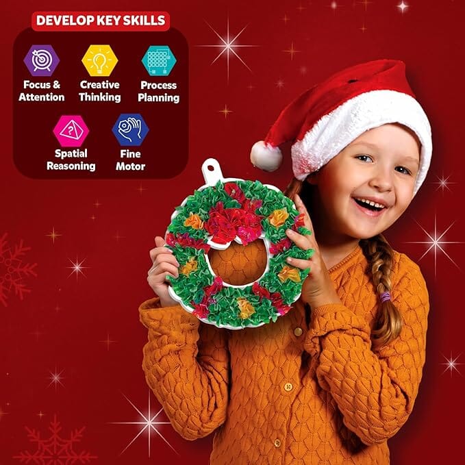 Poke In Art DIY Christmas Decor